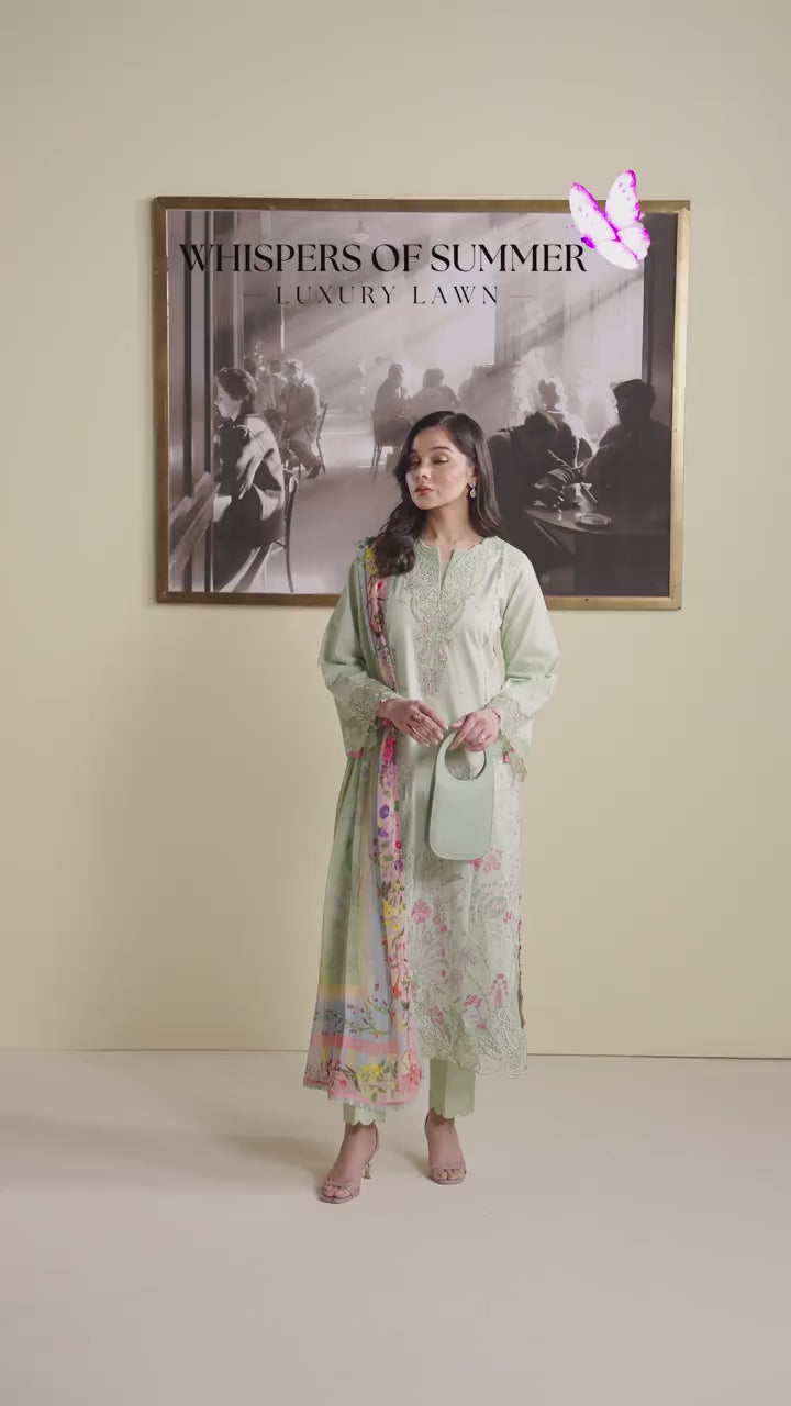 Neeshay | Whispers of Summer Luxury Lawn | INEZ - by Libasekhas - Registered Vendor of : Neeshay - 100% Original Designer Dress