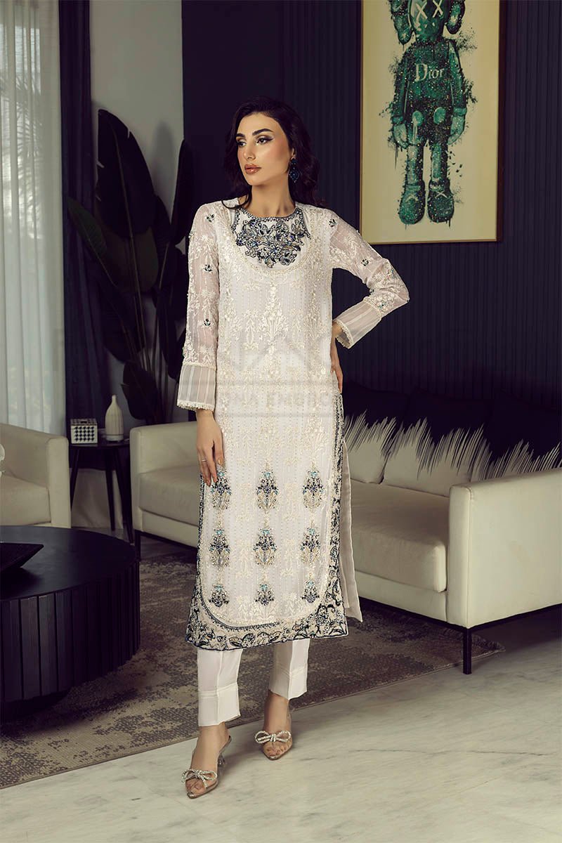 Panache | Pret | Celestial Swan - by - Libasekhas UK - Registered Vendor of : Panache By Mona - 100% Original Designer Dresss