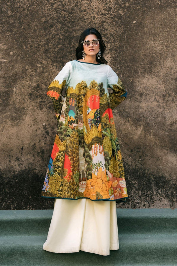 Fahad Hussayn | Lawn Banger | Chagatai - by - Libasekhas UK - Registered Vendor of : Fahad Hussayn - 100% Original Designer Dresss
