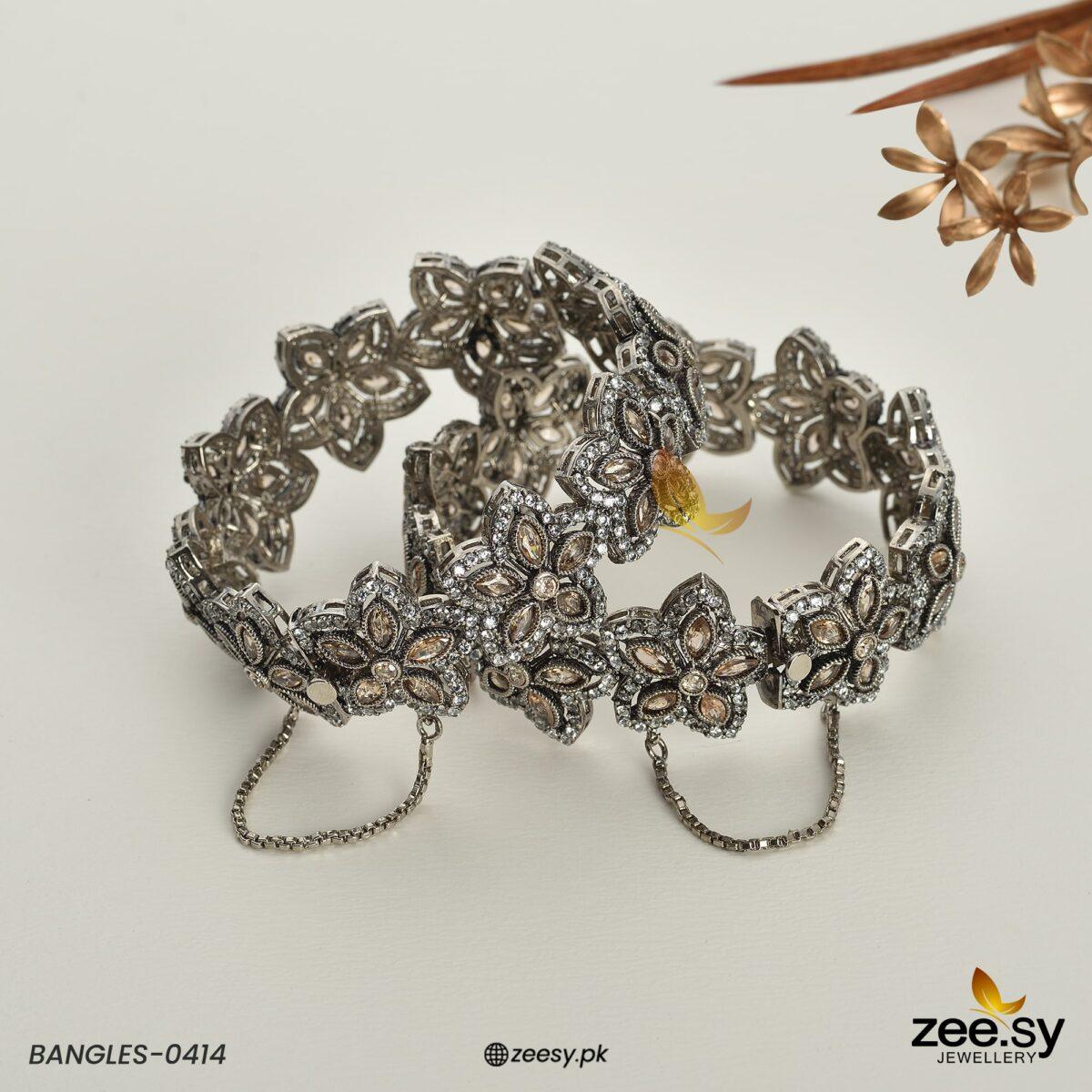 Bangles-0414 - by - Libasekhas UK - Registered Vendor of : Zeesy - 100% Original Designer Dresss