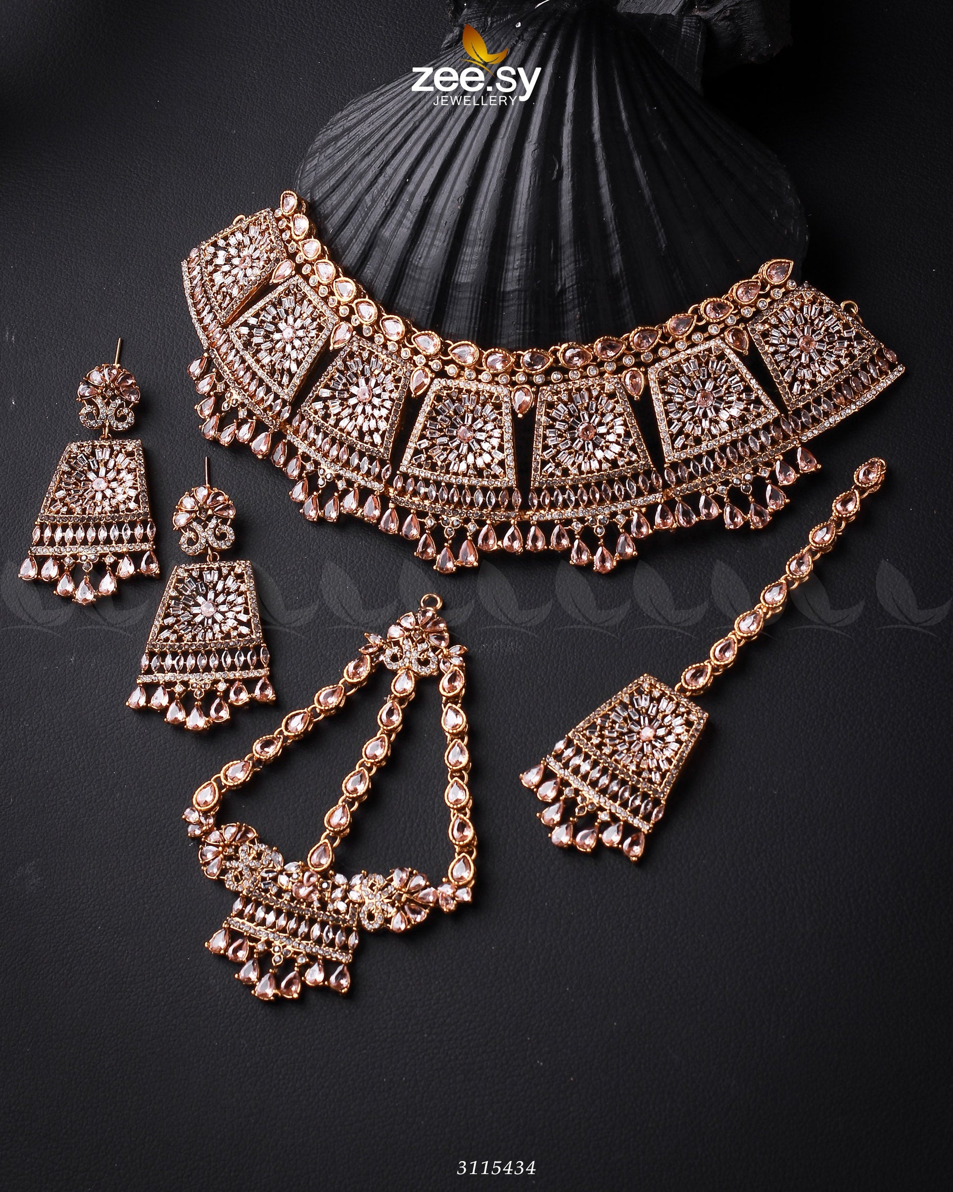 Royal Bridal Set - by - Libasekhas UK - Registered Vendor of : Zeesy - 100% Original Designer Dresss