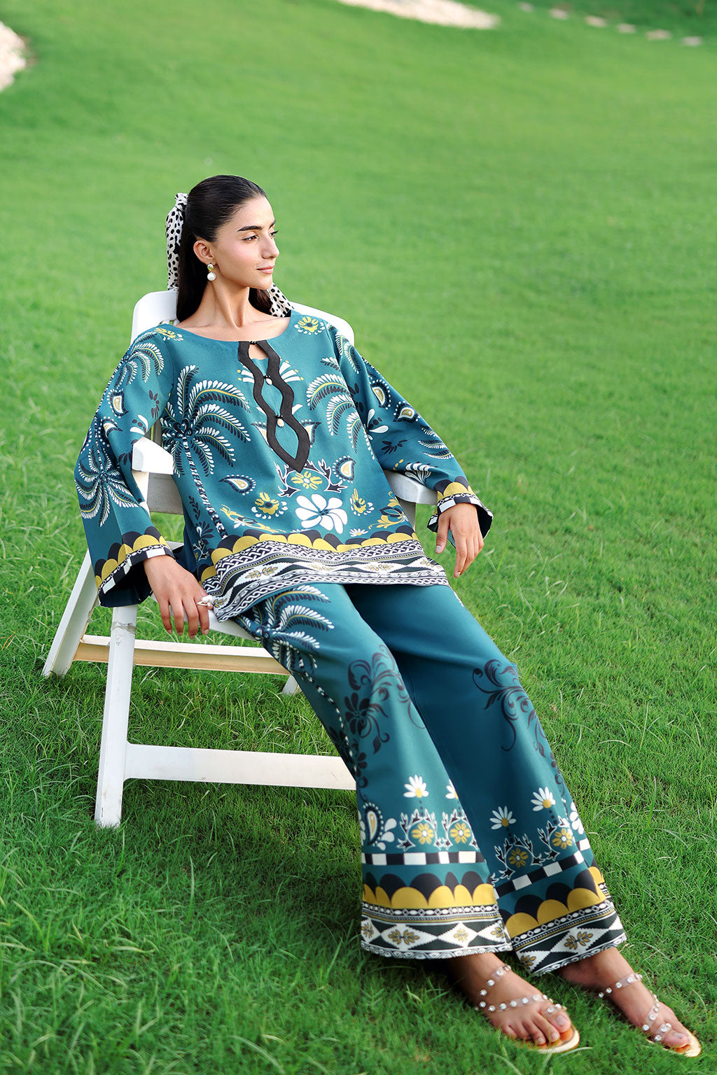 Afsanah | The Print Edit | AP-316 - by Libasekhas UK - Registered Vendor of : Afsanah - 100% Original Designer Dress