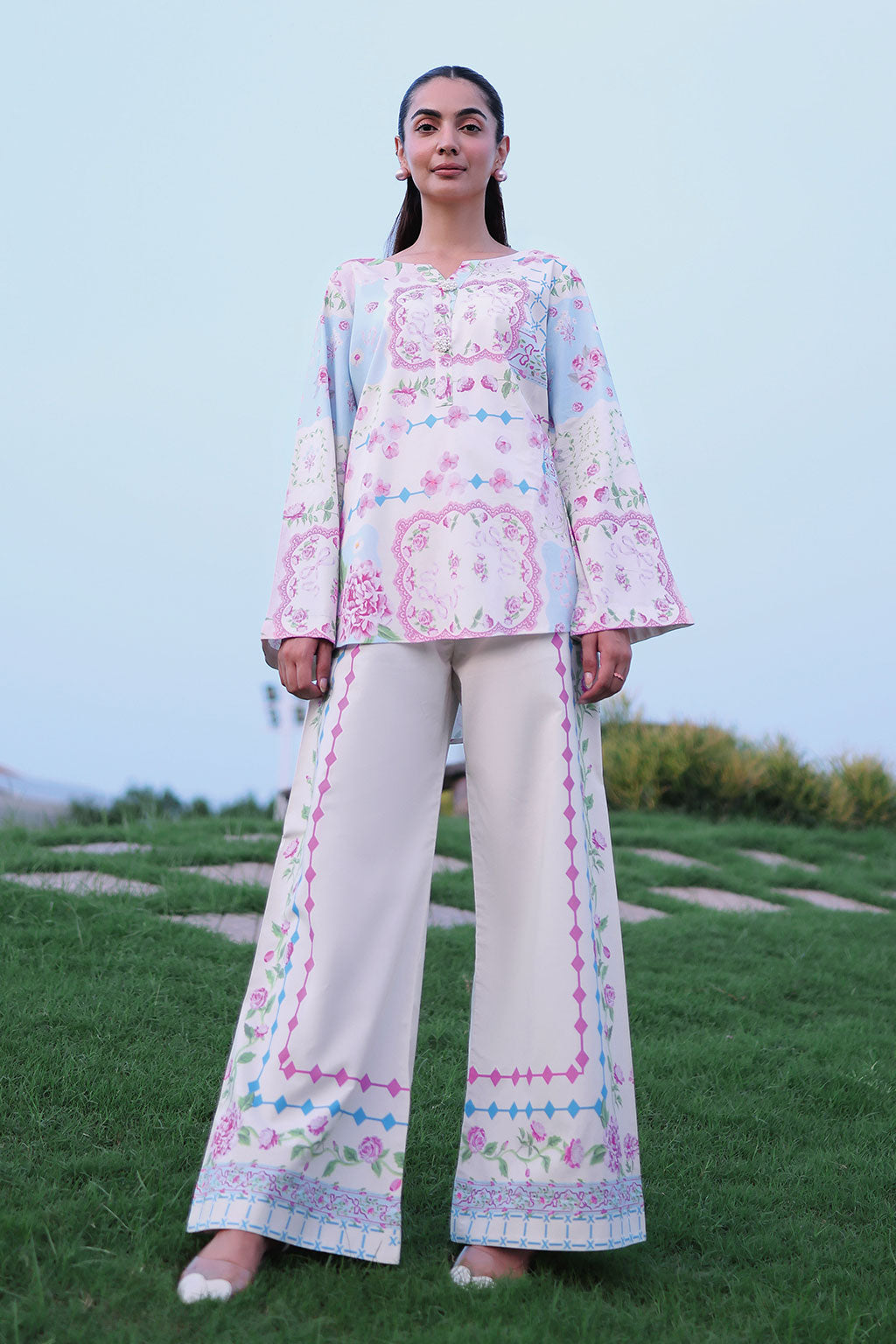 Afsanah | The Print Edit | AP-310 - by Libasekhas UK - Registered Vendor of : Afsanah - 100% Original Designer Dress
