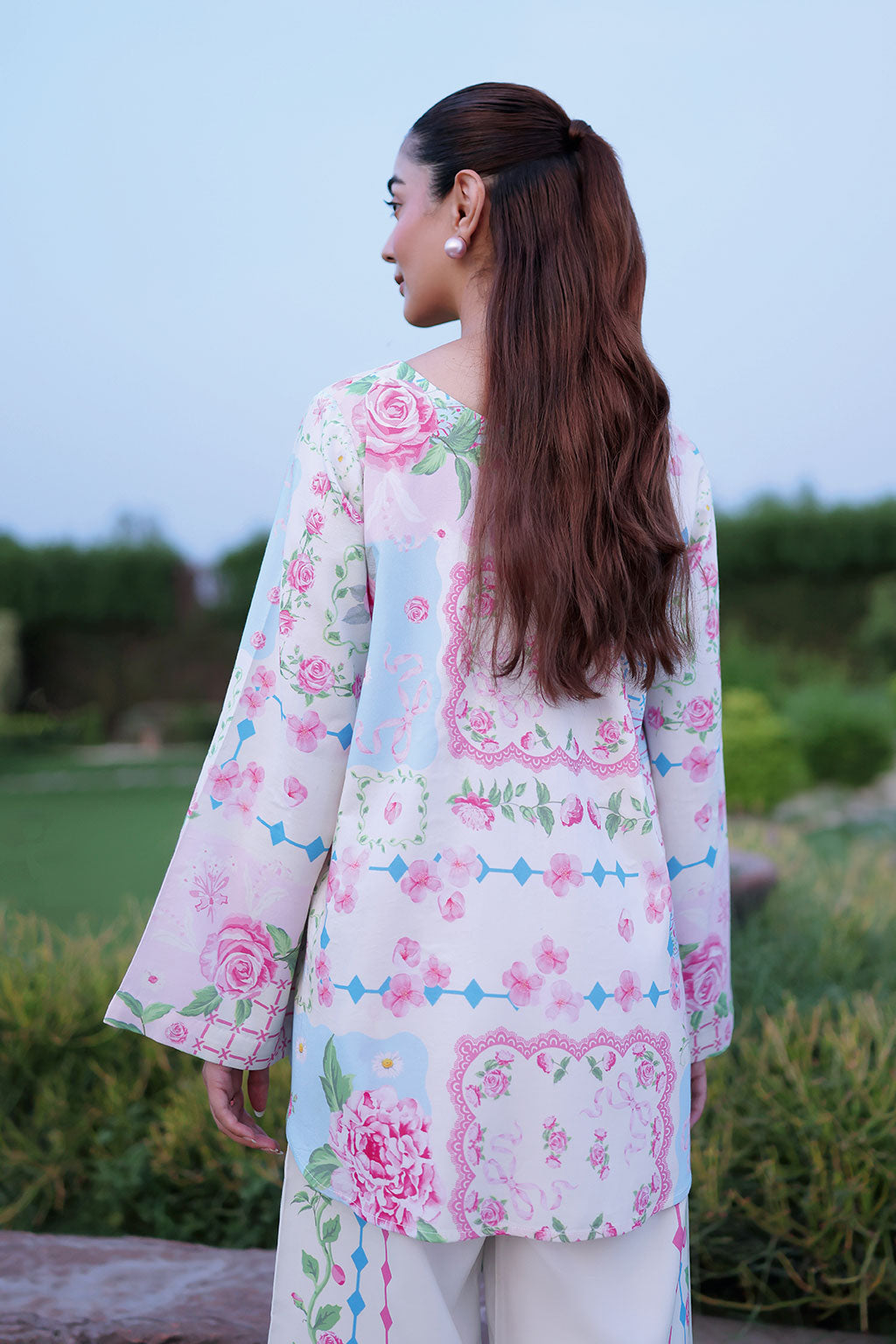 Afsanah | The Print Edit | AP-310 - by Libasekhas UK - Registered Vendor of : Afsanah - 100% Original Designer Dress