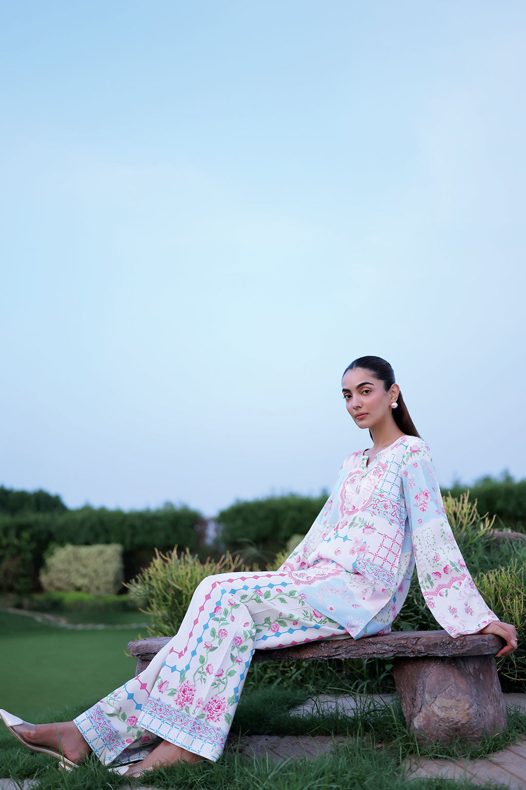 Afsanah | The Print Edit | AP-310 - by Libasekhas UK - Registered Vendor of : Afsanah - 100% Original Designer Dress