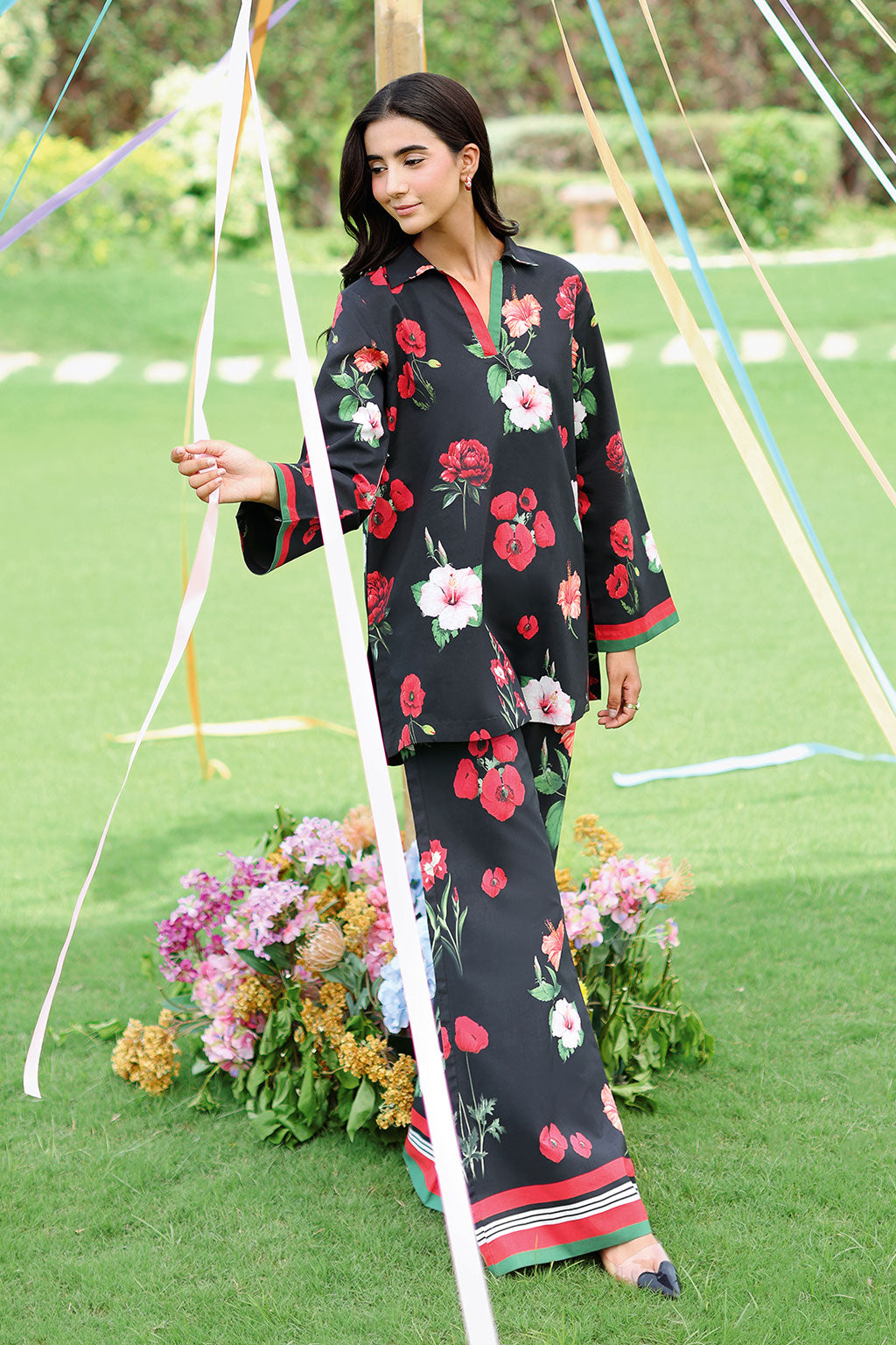 Afsanah | The Print Edit | AP-313 - by Libasekhas UK - Registered Vendor of : Afsanah - 100% Original Designer Dress