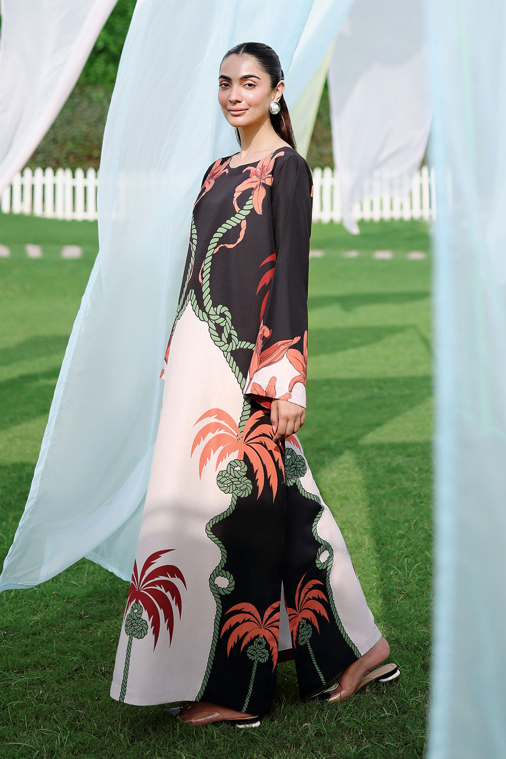 Afsanah | The Print Edit | AP-307 - by Libasekhas UK - Registered Vendor of : Afsanah - 100% Original Designer Dress