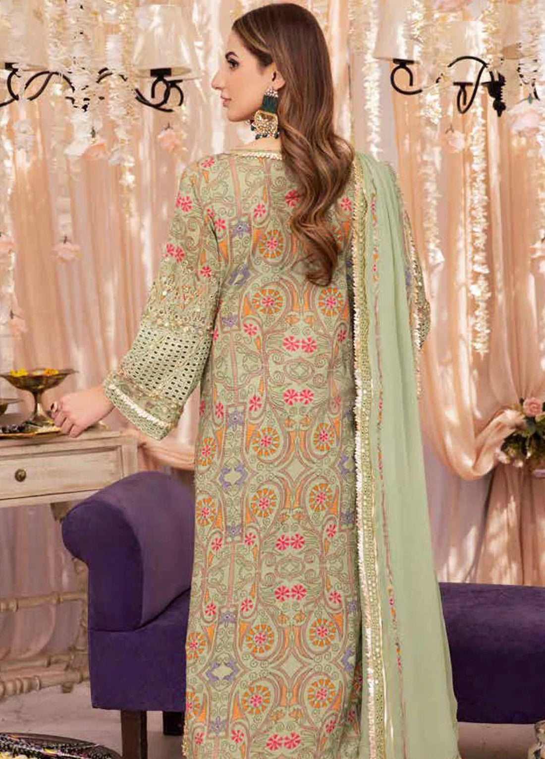Charizma | Luxury Embroidered Eid Collection | ED23-06 - Libasekhas