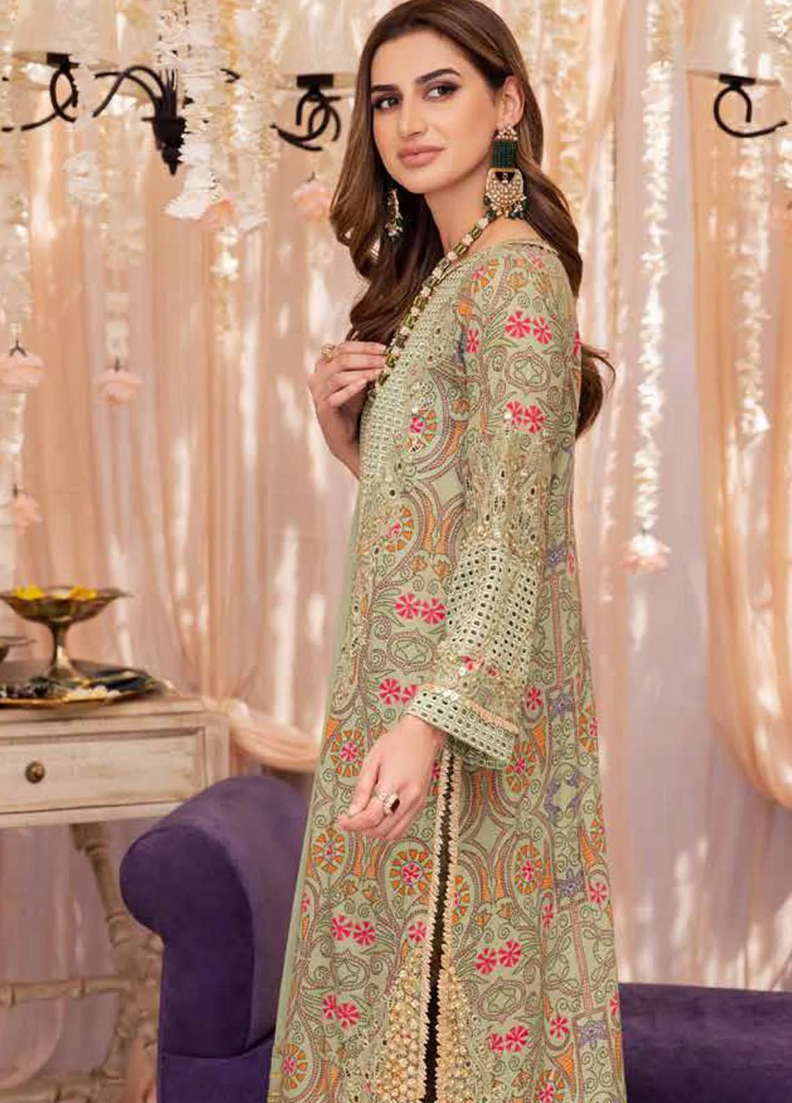 Charizma | Luxury Embroidered Eid Collection | ED23-06 - Libasekhas