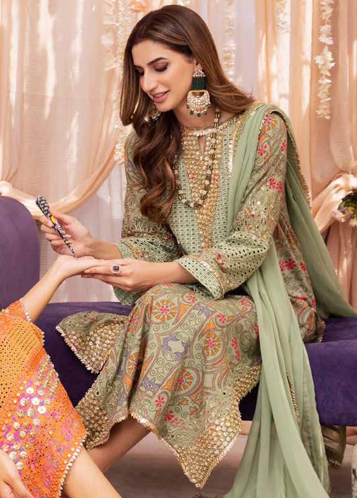 Charizma | Luxury Embroidered Eid Collection | ED23-06 - Libasekhas