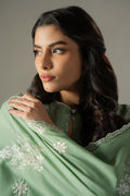 Cross Stitch | Chikankari Lawn 25 | SAGE GARDEN - by - Libasekhas UK - Registered Vendor of : Cross Stitch - 100% Original Designer Dresss