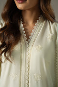 Cross Stitch | Chikankari Lawn 25 | FLORAL MELODY - by - Libasekhas UK - Registered Vendor of : Cross Stitch - 100% Original Designer Dresss
