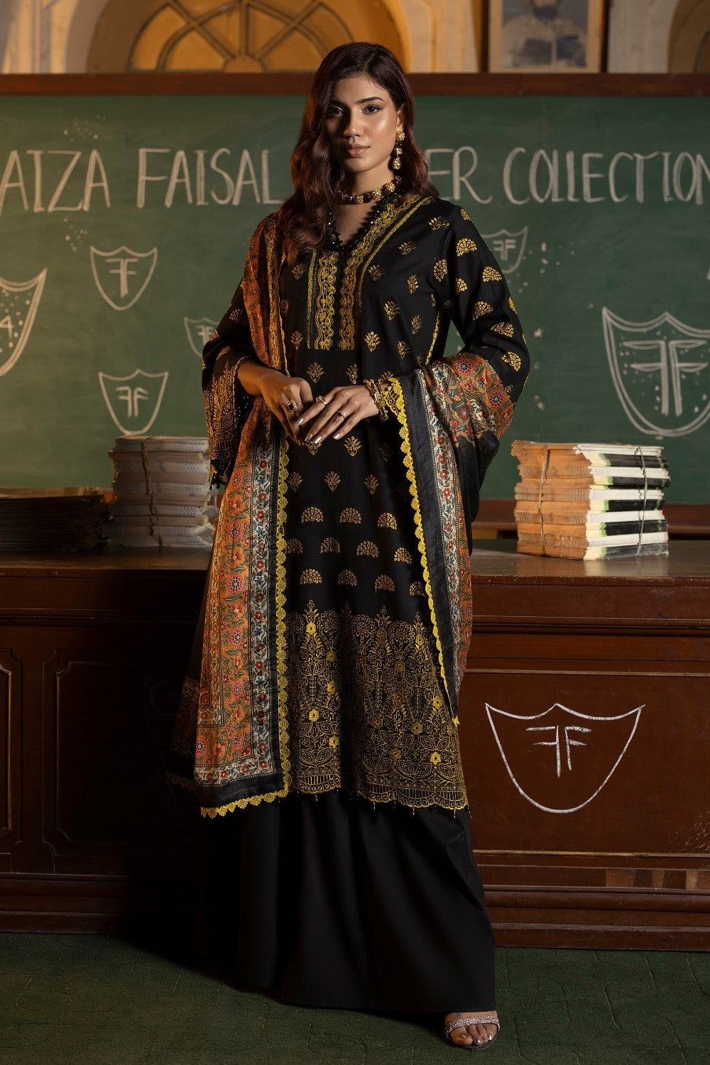 Ittehad | Embroidered Lawn | I-12 - by - Libasekhas UK - Registered Vendor of : Ittehad - 100% Original Designer Dresss