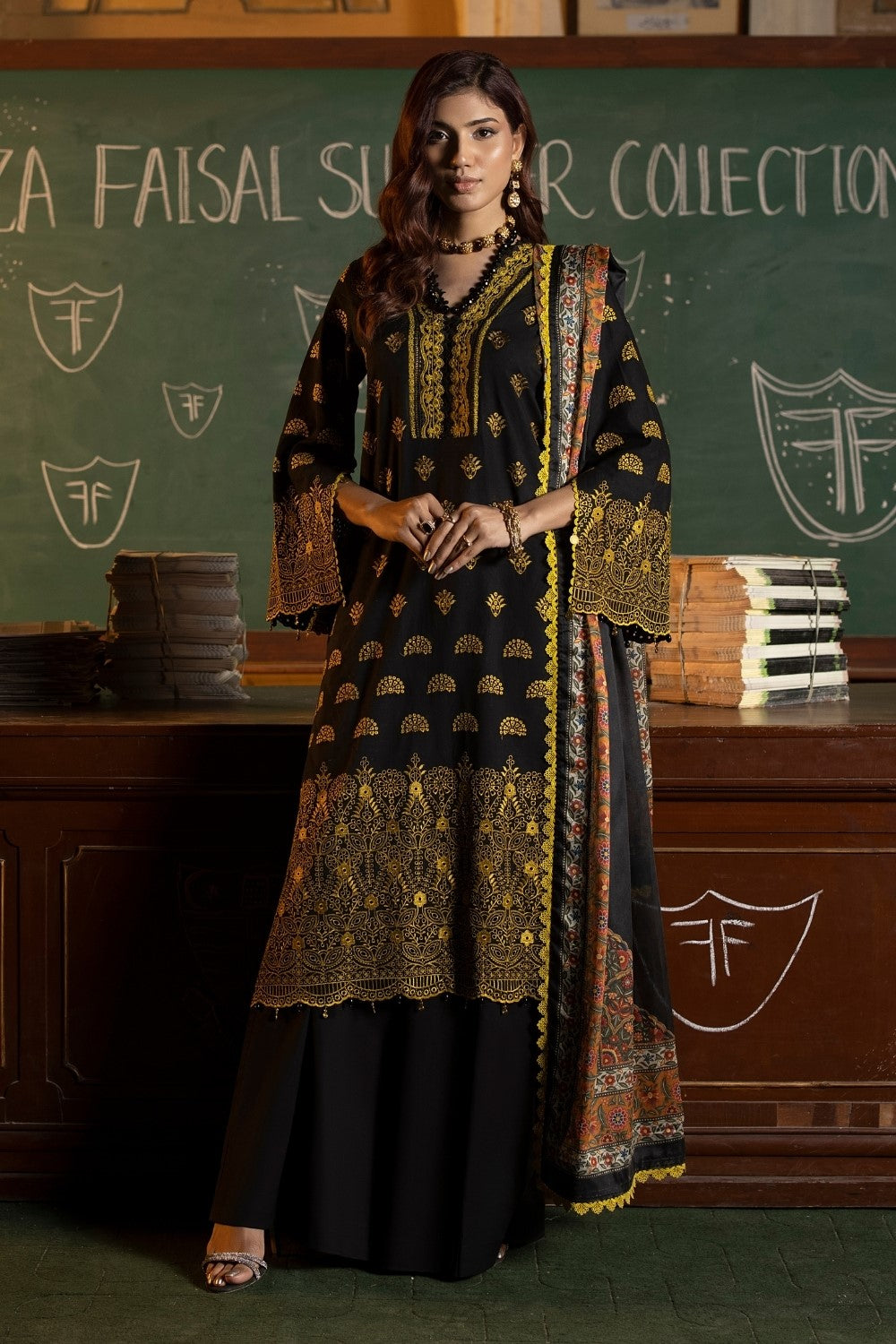 Ittehad | Embroidered Lawn | I-12 - by - Libasekhas UK - Registered Vendor of : Ittehad - 100% Original Designer Dresss
