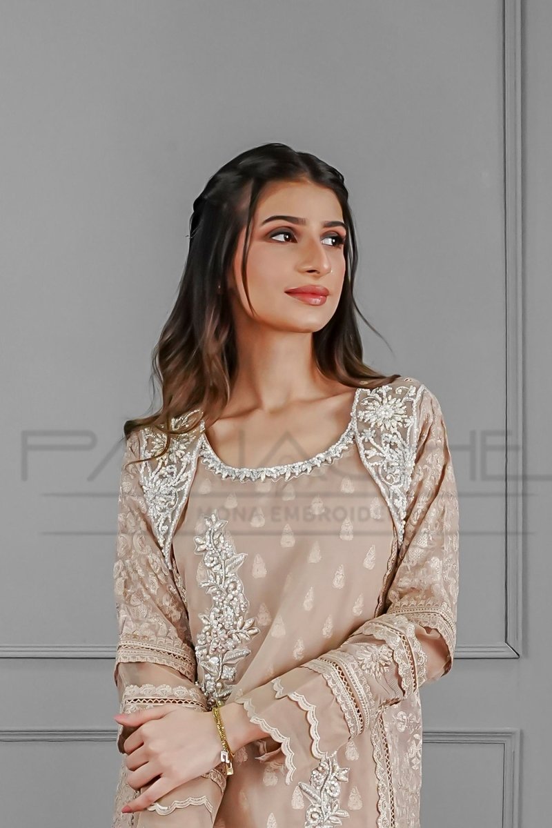 Panache | Pret | Classy Rosette Couture - by - Libasekhas UK - Registered Vendor of : Panache By Mona - 100% Original Designer Dresss
