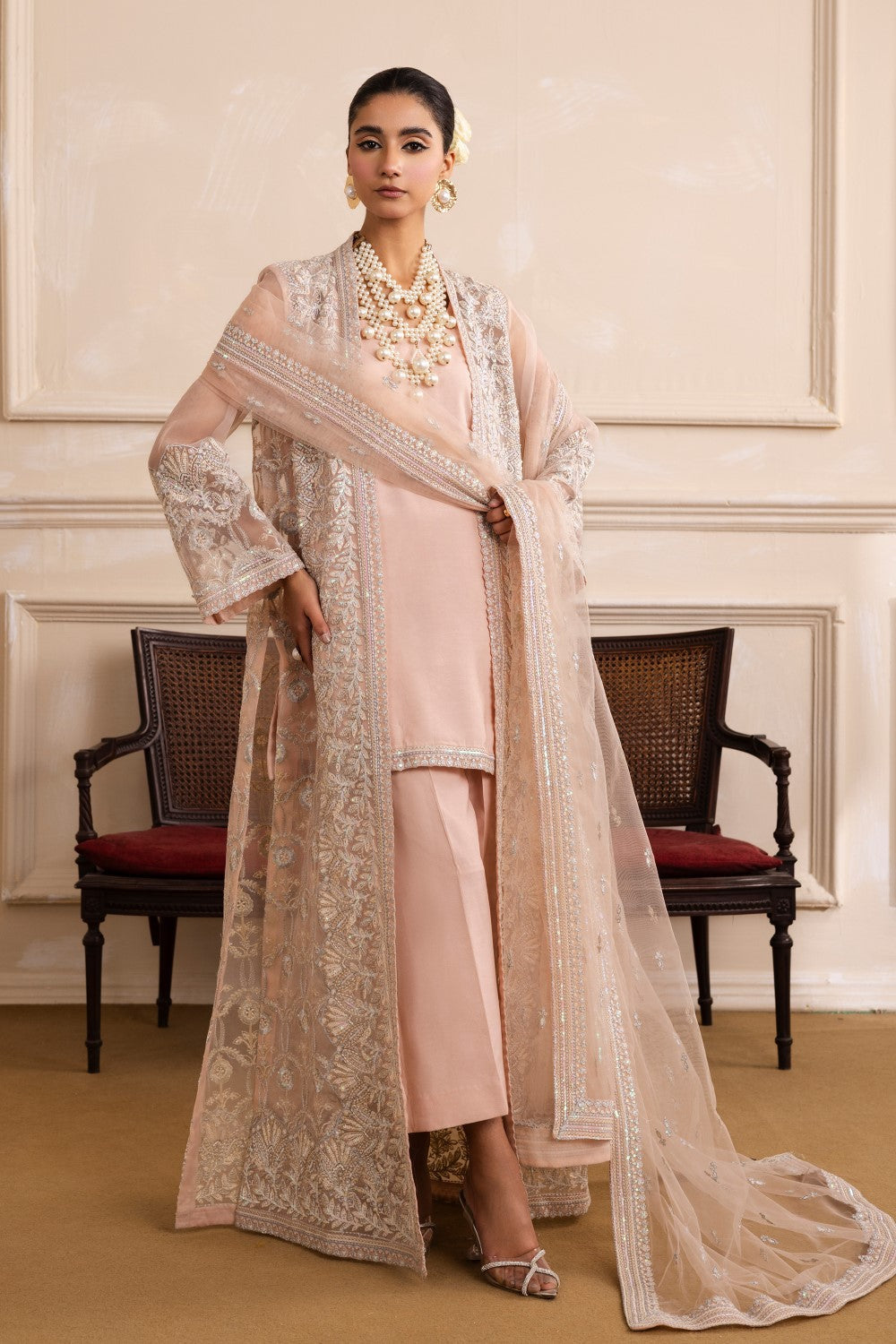Maryum N Maria | Izara Formals | CLEOPATRA - MW40040 - by - Libasekhas UK - Registered Vendor of : Maryum N Maria - 100% Original Designer Dresss