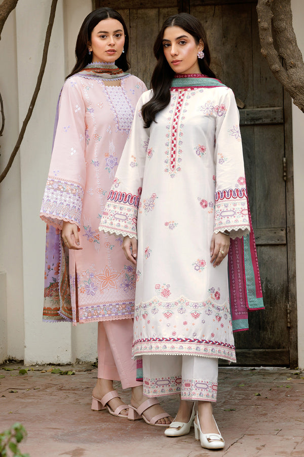 Farasha | Summer Weaves Embroidered Lawn | Pebble Glow - by - Libasekhas UK - Registered Vendor of : Farasha - 100% Original Designer Dresss