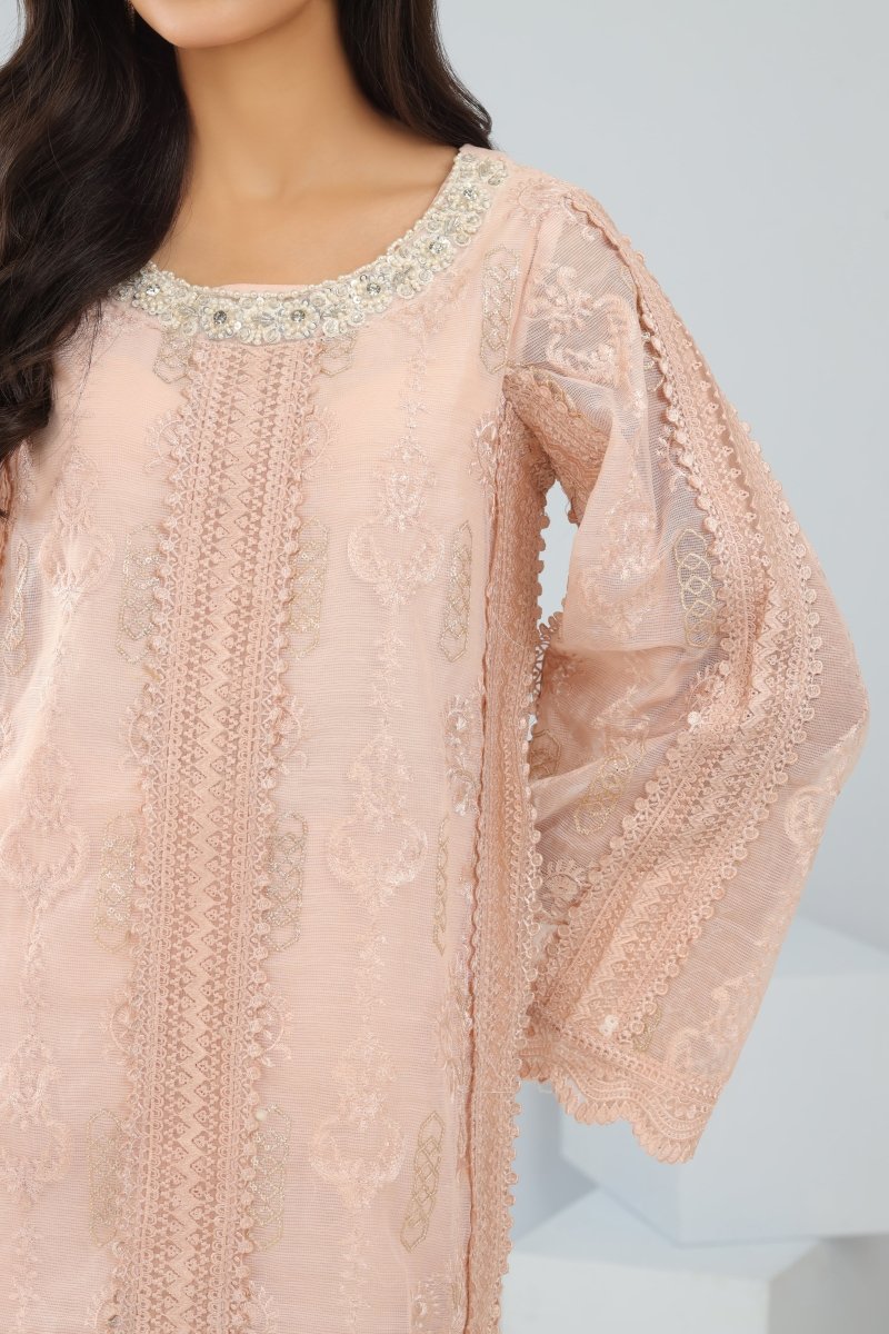 Panache | Pret | Coral Bliss - by - Libasekhas UK - Registered Vendor of : Panache By Mona - 100% Original Designer Dresss
