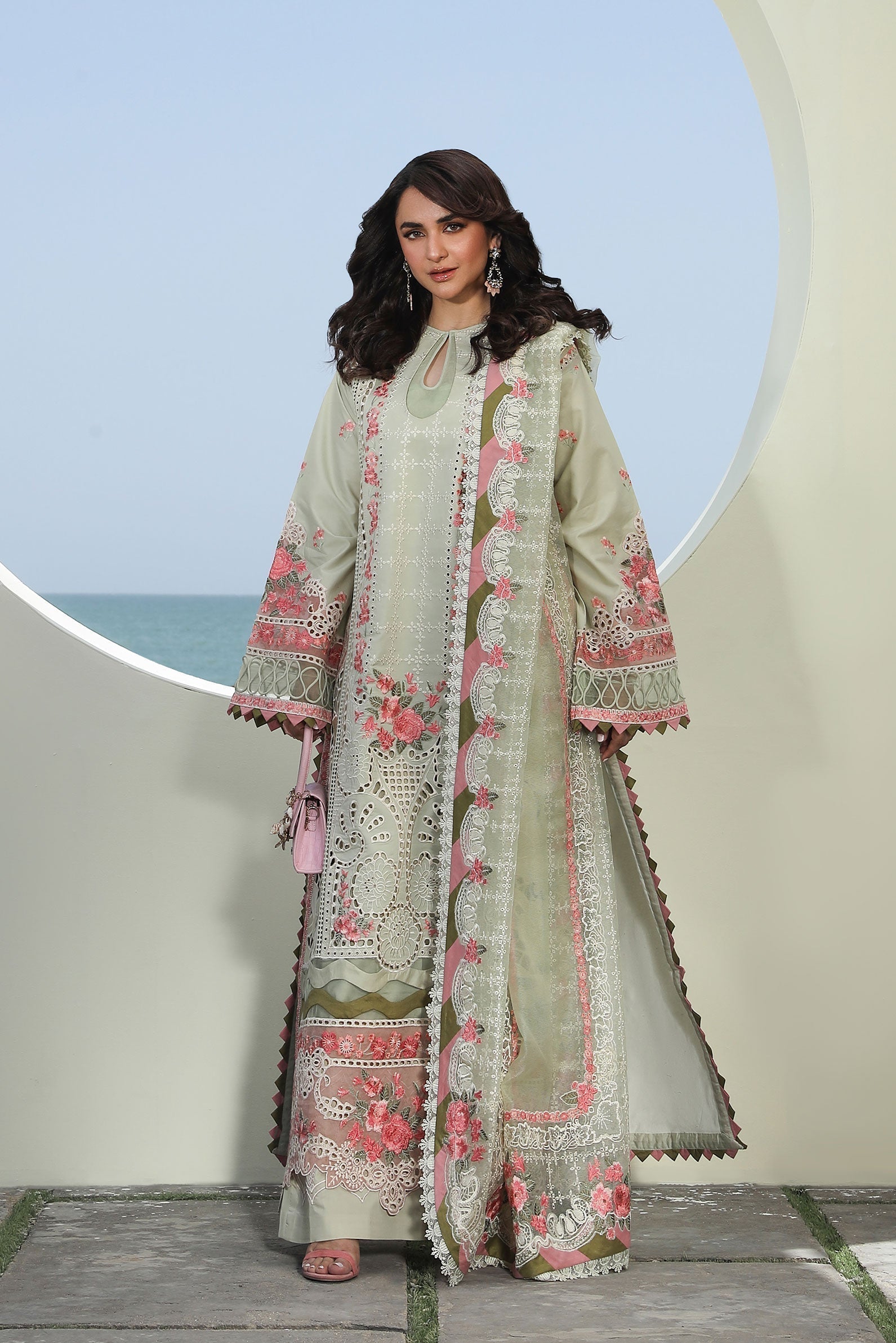 Maryam Hussain | Luxury Lawn 24 | HAVANA - by - Libasekhas UK - Registered Vendor of : Maryam Hussain - 100% Original Designer Dresss