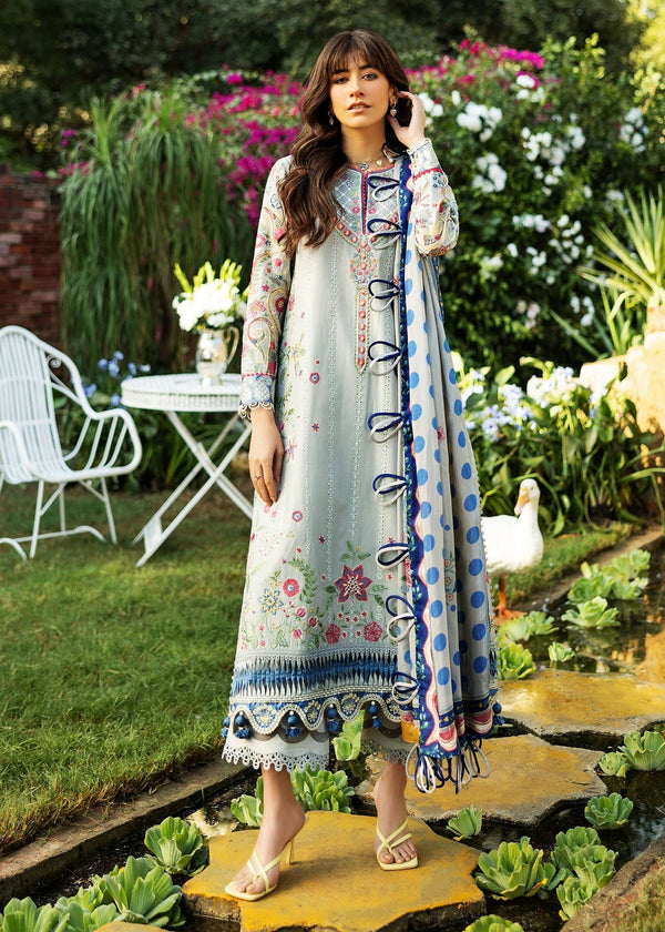 Sadaf Fawad Khan | Siraa Lawn 25 | PAISLEY GARDEN - A - by - Libasekhas UK - Registered Vendor of : Sadaf Fawad Khan - 100% Original Designer Dresss
