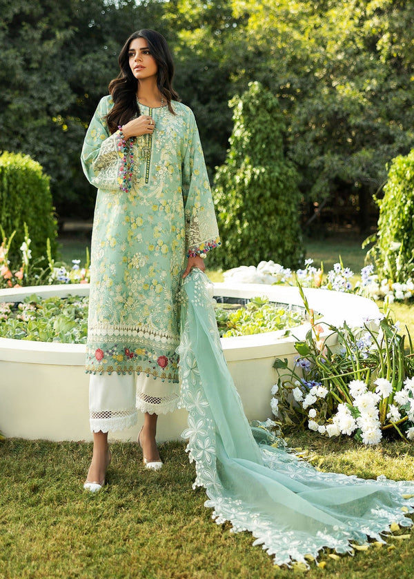 Sadaf Fawad Khan | Siraa Lawn 25 | BLOOM - B - by - Libasekhas UK - Registered Vendor of : Sadaf Fawad Khan - 100% Original Designer Dresss