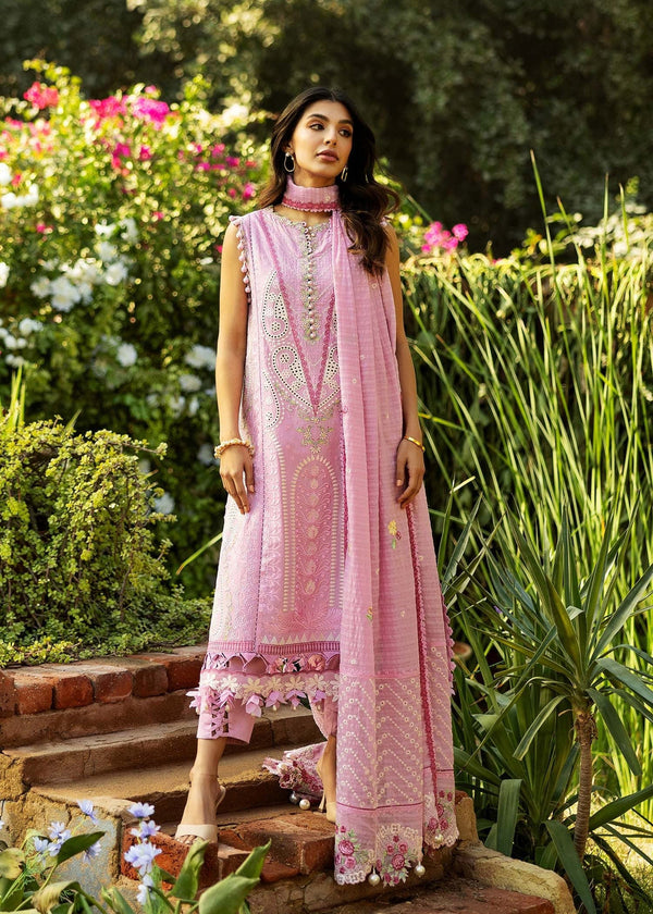 Sadaf Fawad Khan | Siraa Lawn 25 | FRENCH HEARTS - B - by - Libasekhas UK - Registered Vendor of : Sadaf Fawad Khan - 100% Original Designer Dresss