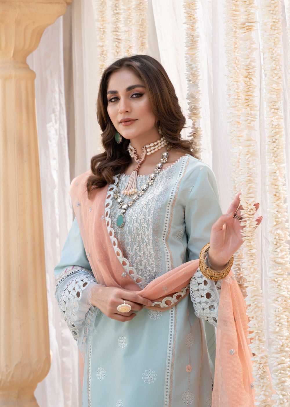 Meem | Singhar 25 | FEROZA - by - Libasekhas UK - Registered Vendor of : Meem - 100% Original Designer Dresss