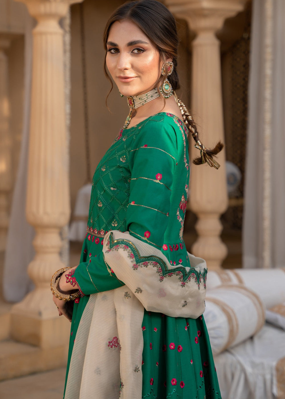 Meem | Singhar 25 | ZAMURD - by - Libasekhas UK - Registered Vendor of : Meem - 100% Original Designer Dresss