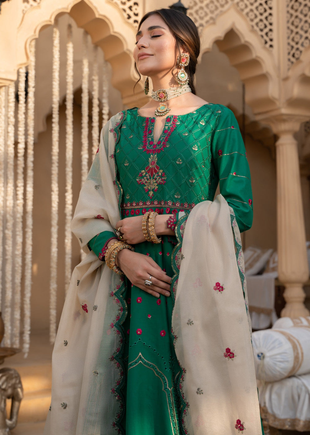 Meem | Singhar 25 | ZAMURD - by - Libasekhas UK - Registered Vendor of : Meem - 100% Original Designer Dresss