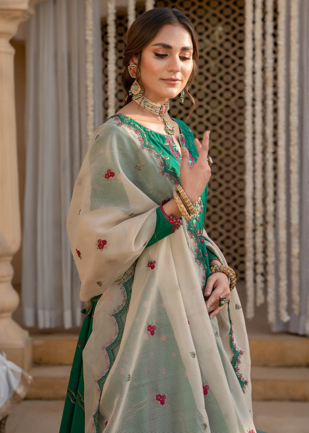 Meem | Singhar 25 | ZAMURD - by - Libasekhas UK - Registered Vendor of : Meem - 100% Original Designer Dresss