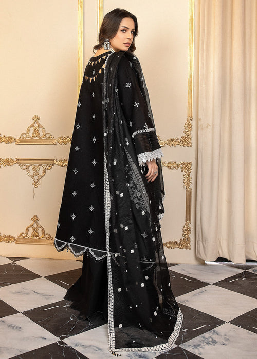 Meem | Anaya 25 | PITCH BLACK - by - Libasekhas UK - Registered Vendor of : Meem - 100% Original Designer Dresss