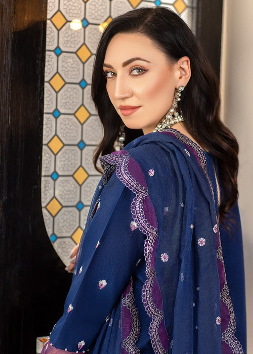 Meem | Anaya 25 | MIDNIGHT SKY - by - Libasekhas UK - Registered Vendor of : Meem - 100% Original Designer Dresss