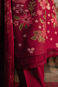 Cross Stitch | Eid Lawn 24 | RUBY MAZE - by - Libasekhas UK - Registered Vendor of : Cross Stitch - 100% Original Designer Dresss