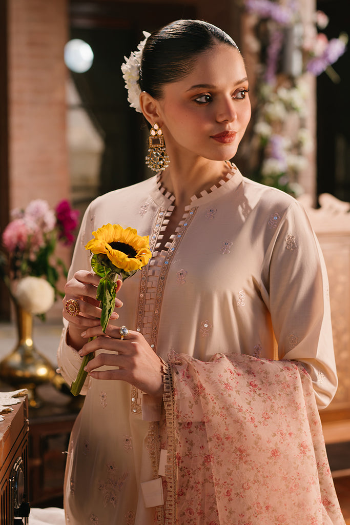 Cross Stitch | Eid Lawn 24 | PASTEL FUSION - by - Libasekhas UK - Registered Vendor of : Cross Stitch - 100% Original Designer Dresss