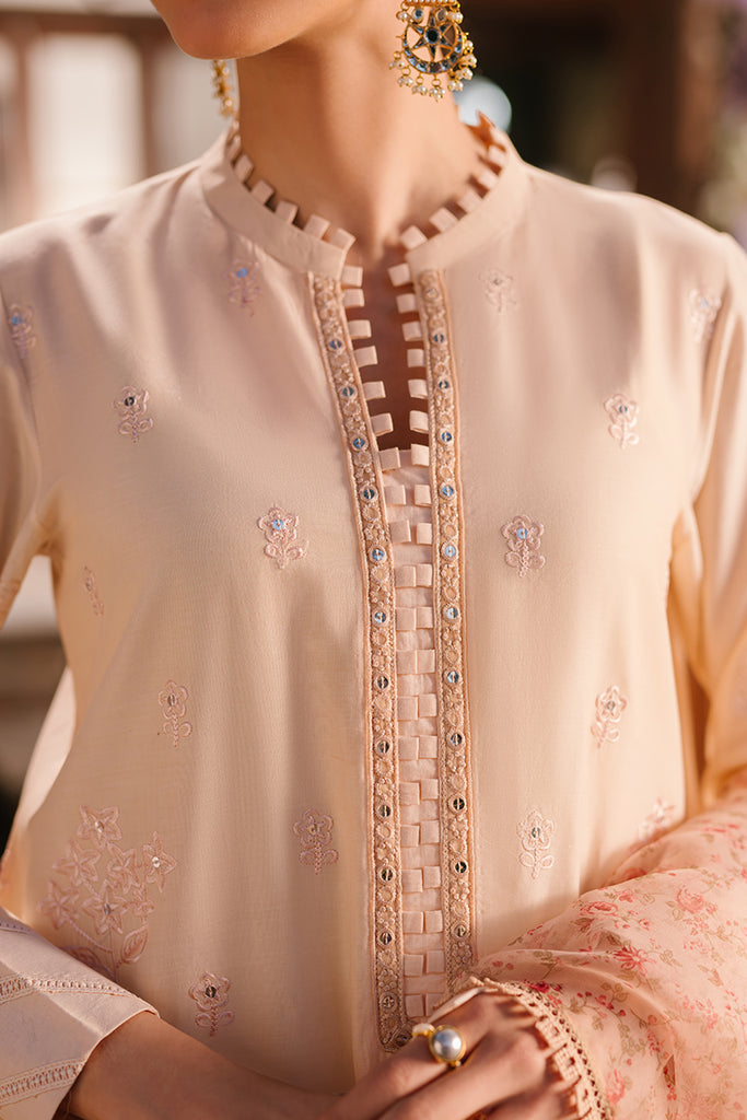 Cross Stitch | Eid Lawn 24 | PASTEL FUSION - by - Libasekhas UK - Registered Vendor of : Cross Stitch - 100% Original Designer Dresss