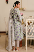 Cross Stitch | Eid Lawn 24 | LAVENDER STRETCH - by - Libasekhas UK - Registered Vendor of : Cross Stitch - 100% Original Designer Dresss