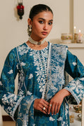Cross Stitch | Eid Lawn 24 | ICE BLOOM - by - Libasekhas UK - Registered Vendor of : Cross Stitch - 100% Original Designer Dresss