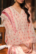 Cross Stitch | Eid Lawn 24 | PEACH GLAM - by - Libasekhas UK - Registered Vendor of : Cross Stitch - 100% Original Designer Dresss