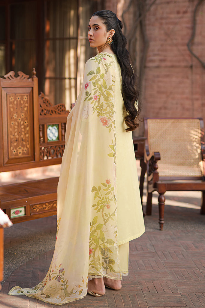 Cross Stitch | Eid Lawn 24 | SAPID FOLIATE - by - Libasekhas UK - Registered Vendor of : Cross Stitch - 100% Original Designer Dresss