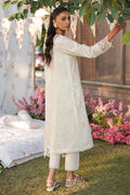 Cross Stitch | Eid Lawn 24 | WHISPERING WHITE - by - Libasekhas UK - Registered Vendor of : Cross Stitch - 100% Original Designer Dresss