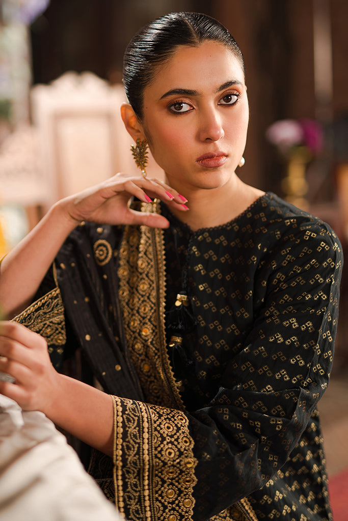 Cross Stitch | Eid Lawn 24 | AURIC GILD - by - Libasekhas UK - Registered Vendor of : Cross Stitch - 100% Original Designer Dresss