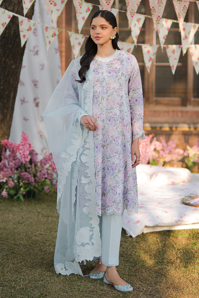 Cross Stitch | Eid Lawn 24 | TENDER BREEZE - by - Libasekhas UK - Registered Vendor of : Cross Stitch - 100% Original Designer Dresss