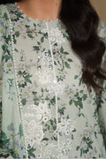 Cross Stitch | Eid Lawn 24 | SAGE SILT - by - Libasekhas UK - Registered Vendor of : Cross Stitch - 100% Original Designer Dresss
