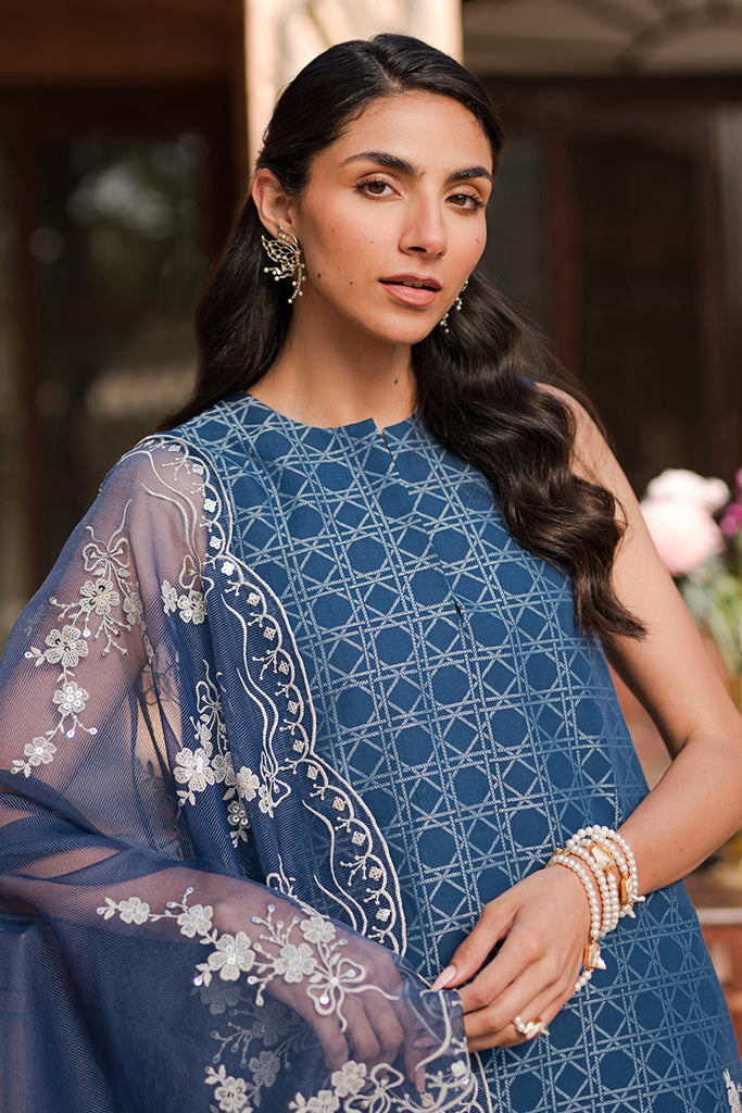 Cross Stitch | Eid Lawn 24 | ANTIQUE ROYAL - by - Libasekhas UK - Registered Vendor of : Cross Stitch - 100% Original Designer Dresss