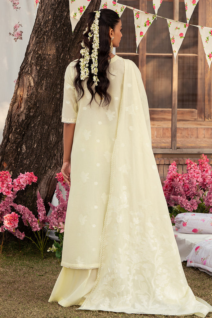 Cross Stitch | Eid Lawn 24 | DAINTY DOVE - by - Libasekhas UK - Registered Vendor of : Cross Stitch - 100% Original Designer Dresss