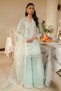 Cross Stitch | Eid Lawn 24 | PEARL FLORAL - by - Libasekhas UK - Registered Vendor of : Cross Stitch - 100% Original Designer Dresss