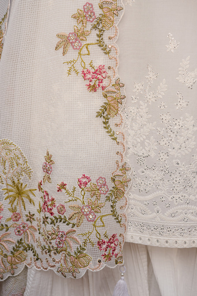 Cross Stitch | Eid Lawn 24 | SYLVAN FLARE - by - Libasekhas UK - Registered Vendor of : Cross Stitch - 100% Original Designer Dresss
