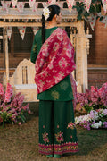 Cross Stitch | Eid Lawn 24 | OPULENT GREEN - by - Libasekhas UK - Registered Vendor of : Cross Stitch - 100% Original Designer Dresss