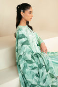 Cross Stitch | Daily Lawn 24 | MINTY MEADOW-3 PIECE LAWN SUIT - by - Libasekhas UK - Registered Vendor of : Cross Stitch - 100% Original Designer Dresss