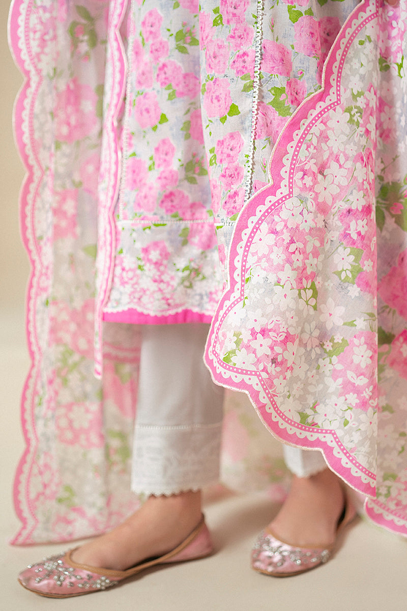 Cross Stitch | Daily Lawn 24 | FLORAL WIND-3 PIECE LAWN SUIT - by - Libasekhas UK - Registered Vendor of : Cross Stitch - 100% Original Designer Dresss